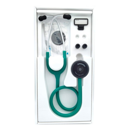 Duplex 2.0 стетоскоп, нержавеющая сталь зеленый, Riester Фото товара Duplex 2.0 стетоскоп, нержавеющая сталь зеленый, Riester