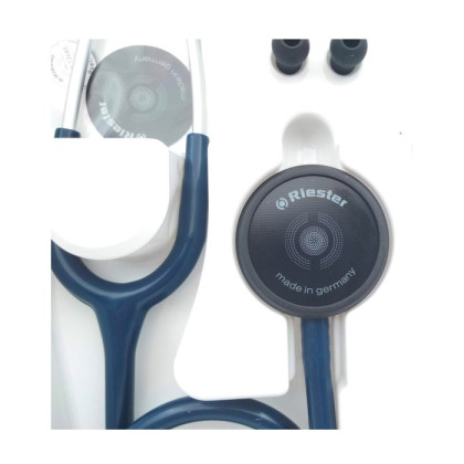 Duplex 2.0 стетоскоп, нержавеющая сталь синий, Riester Фото товара Duplex 2.0 стетоскоп, нержавеющая сталь синий, Riester