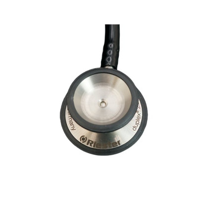 Duplex 2.0 стетоскоп, нержавеющая сталь черный, Riester Фото товара Duplex 2.0 стетоскоп, нержавеющая сталь черный, Riester