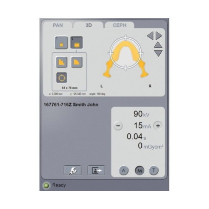 KaVo Pan eXam Plus Ceph - универсальный датчик Pan/Ceph для панорамной томографии, цефалостат, возможность дооснащения функцией 3D-томографии 6x8 см Фото товара KaVo Pan eXam Plus Ceph - универсальный датчик Pan/Ceph для панорамной томографии, цефалостат, возможность дооснащения функцией 3D-томографии 6x8 см