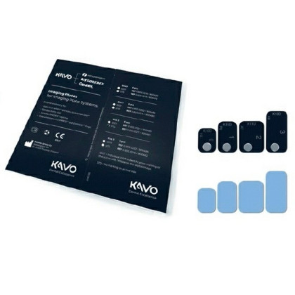 Фото товара KaVo Scan eXam и KaVo Scan eXam One 6 пластин для сканеров фосфорных пластин размера 2 (3 1x 41 мм)