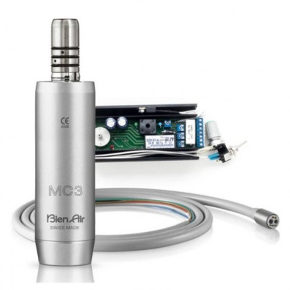 MC3 LK Kit-микромотор со светом, с комплектом для встраивания в стоматологическую установку Фото товара MC3 LK Kit-микромотор со светом, с комплектом для встраивания в стоматологическую установку