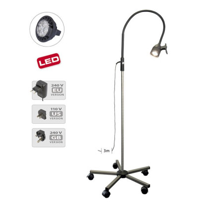 Masterlight Классик LED KaWe смотровой медицинский светильник гинекологический передвижной напольный Фото товара Masterlight Классик LED KaWe смотровой медицинский светильник гинекологический передвижной напольный