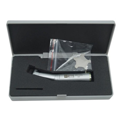 Mercury 333 20:1 - понижающий хирургический угловой наконечник для имплантологии Фото товара Mercury 333 20:1 - понижающий хирургический угловой наконечник для имплантологии