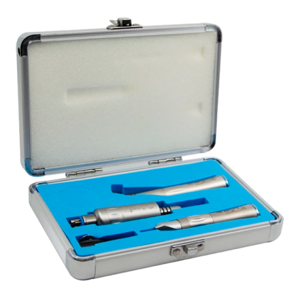Mercury Kit - набор из двух стоматологических наконечников и микромотора Фото товара Mercury Kit - набор из двух стоматологических наконечников и микромотора