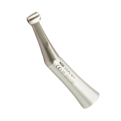 NSK Nakanishi FX75 - эндодонтический угловой наконечник без оптики с кнопочным зажимом бора, 16:1 Фото товара NSK Nakanishi FX75 - эндодонтический угловой наконечник без оптики с кнопочным зажимом бора, 16:1