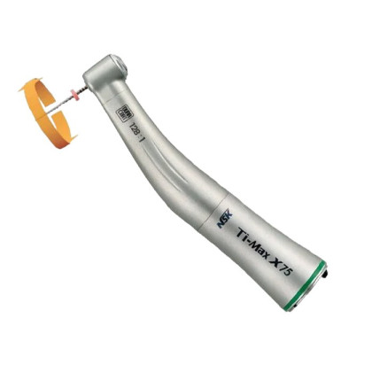 Фото товара NSK Nakanishi Ti-Max X75 - угловой наконечник без оптики для Ni-Ti файлов, 128:1