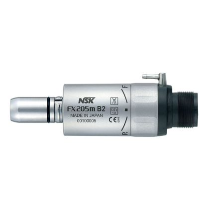 Фото товара NSK Nakanishi Комплект FX205 B2 - пневматический микромотор и FX25 - угловой наконечник (Borden)