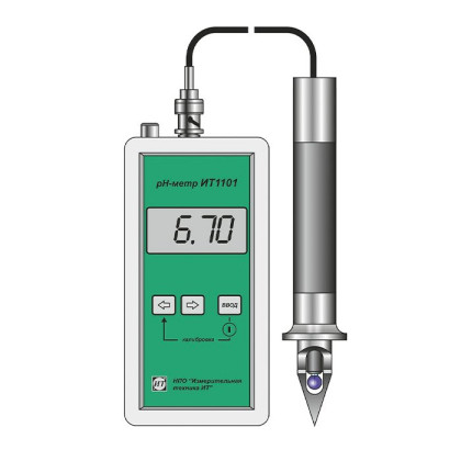 Фото товара Ph-метр ИТ-1101 портативный (с термокомпенсацией)