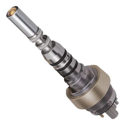 Quick T Led - быстросъемный переходник с LED подсветкой, титановая поверхность, Densim Фото товара Quick T Led - быстросъемный переходник с LED подсветкой, титановая поверхность, Densim