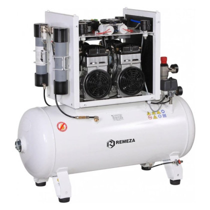 Remeza КМ-100.OLD15ТКД - безмасляный компрессор для 3-х стоматологических установок Фото товара Remeza КМ-100.OLD15ТКД - безмасляный компрессор для 3-х стоматологических установок
