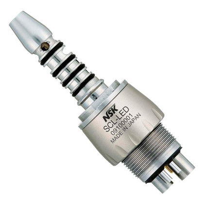 Фото товара SCL-LED - быстросъемный переходник с оптикой, с регулятором подачи воды, NSK Nakanishi