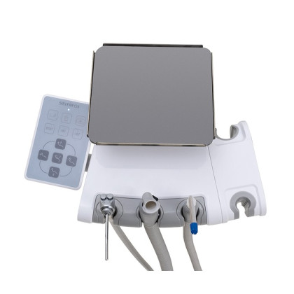 Фото товара SILVERFOX 8000C-SRS0 Classic – стоматологическая установка с верхней подачей и мягкой обивкой