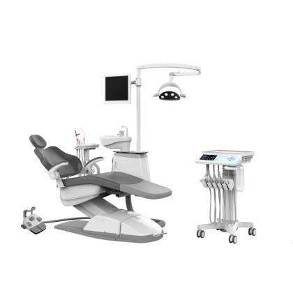 Фото товара SILVERFOX 8000C-SRS0 Classic – стоматологическая установка с нижней подачей и мягкой обивкой