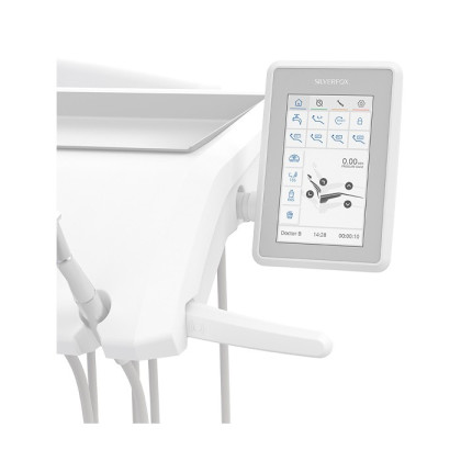 Фото товара SILVERFOX 8000C-SRS0 Classic – стоматологическая установка с нижней подачей и мягкой обивкой