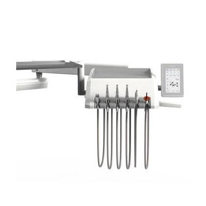 Фото товара SILVERFOX 8000C-SRS0 PRO – cтоматологическая установка с нижней подачей и с мягкой обивкой