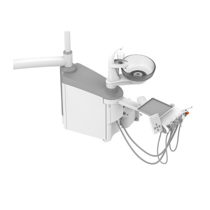 Фото товара SILVERFOX 8000C-SRS0 PRO – cтоматологическая установка с нижней подачей и с мягкой обивкой