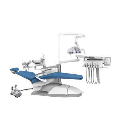 Фото товара SILVERFOX 8000C-SRS0 PRO – стоматологическая установка с верхней подачей и с мягкой обивкой