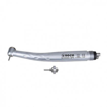 SOCO G03-SP4 - высокоскоростной турбинный наконечник Фото товара SOCO G03-SP4 - высокоскоростной турбинный наконечник