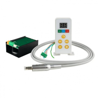 STAR 400EM-встраиваемый бесщеточный электрический микромотор, с фиброоптикой, с блоком управления и шлангом Фото товара STAR 400EM-встраиваемый бесщеточный электрический микромотор, с фиброоптикой, с блоком управления и шлангом