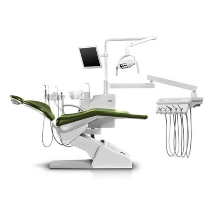 Siger U200 - стоматологическая установка с верхней подачей инструментов Фото товара Siger U200 - стоматологическая установка с верхней подачей инструментов