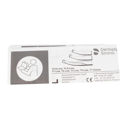 Sirona T2 LINE A200L повышающий угловой наконечник со светом, 1:5 Фото товара Sirona T2 LINE A200L повышающий угловой наконечник со светом, 1:5