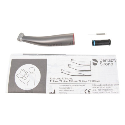 Фото товара T3 LINE E 200 - повышающий угловой наконечник без света, 1:5, Dentsply Sirona