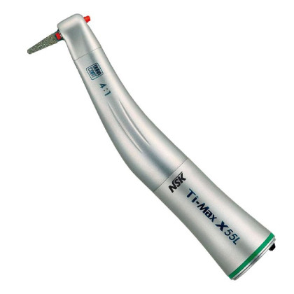Ti-Max X55L - угловой наконечник с оптикой, NSK Nakanishi Фото товара Ti-Max X55L - угловой наконечник с оптикой, NSK Nakanishi