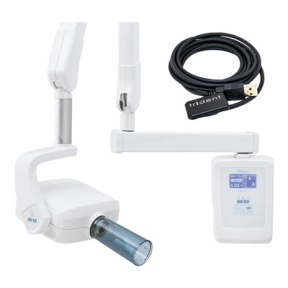 Trident Kit - комплект: высокочастотный настенный дентальный рентген RiX-70 DC c визиографом I-View Фото товара Trident Kit - комплект: высокочастотный настенный дентальный рентген RiX-70 DC c визиографом I-View