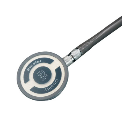 Tristar стетоскоп, с 3-мя головками, серый, Riester Фото товара Tristar стетоскоп, с 3-мя головками, серый, Riester