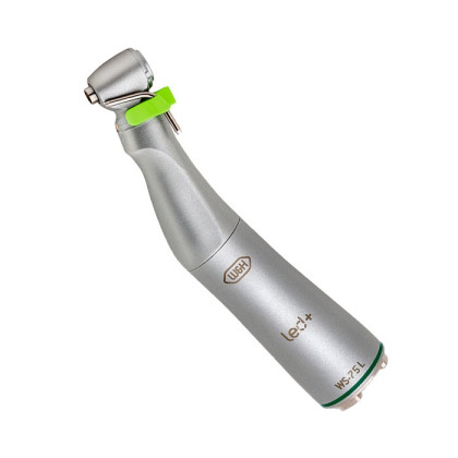 W&H WS-75 L - угловой наконечник с генератором света, с внешним спреем, разборный, 20:1 Фото товара W&H WS-75 L - угловой наконечник с генератором света, с внешним спреем, разборный, 20:1