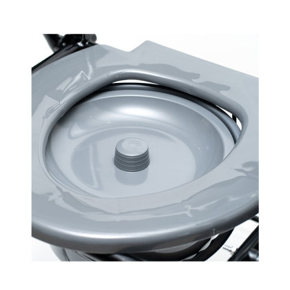 Фото товара WC600 Кресло-туалет складной, черный (аналог WC eFix)