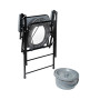 Фото товара WC600 Кресло-туалет складной, черный (аналог WC eFix)