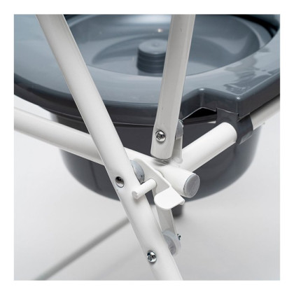 Фото товара WC600w Кресло-туалет складной, белый (аналог WC eFix)