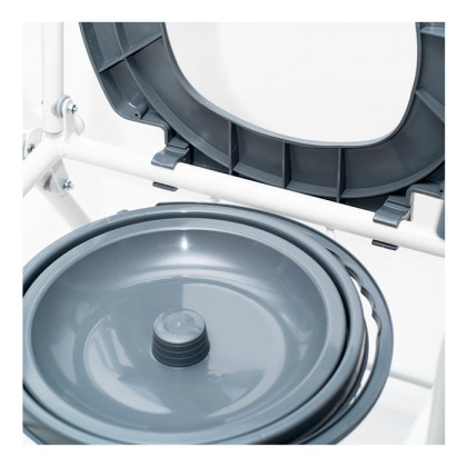 Фото товара WC600w Кресло-туалет складной, белый (аналог WC eFix)