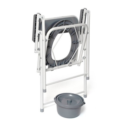 Фото товара WC600w Кресло-туалет складной, белый (аналог WC eFix)