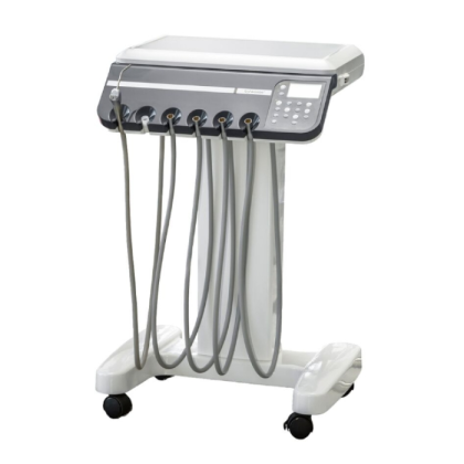 Фото товара Woson WOD 550 - детская стоматологическая установка с подкатным блоком, цвет бирюза