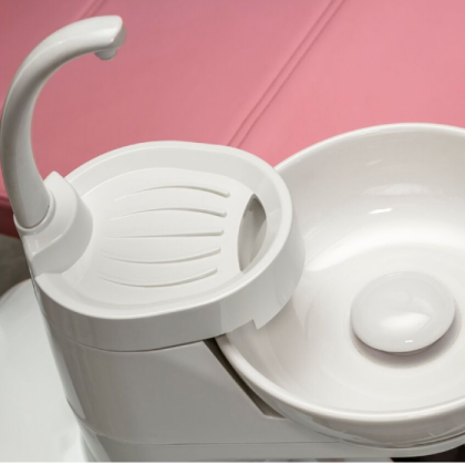 Фото товара Woson WOD 550 - детская стоматологическая установка с подкатным блоком, цвет бирюза