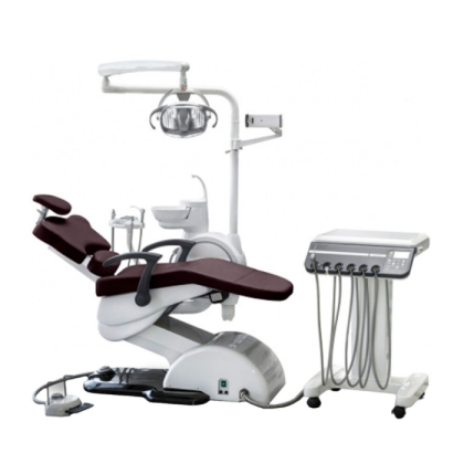 Фото товара Woson WOD 550 - детская стоматологическая установка с подкатным блоком, цвет какао