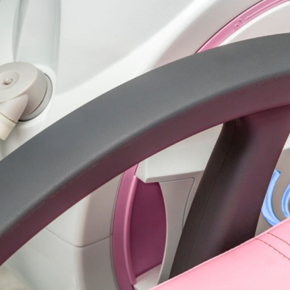 Фото товара Woson WOD 550 - детская стоматологическая установка с подкатным блоком, цвет какао