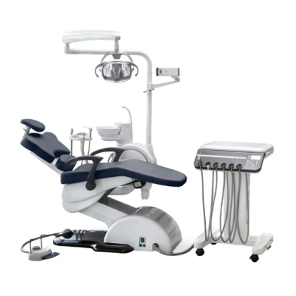 Woson WOD 550 - детская стоматологическая установка с подкатным блоком, цвет черная слива Фото товара Woson WOD 550 - детская стоматологическая установка с подкатным блоком, цвет черная слива