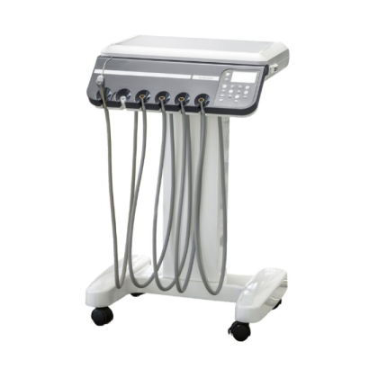 Woson WOD 550 - детская стоматологическая установка с подкатным блоком, цвет черная слива Фото товара Woson WOD 550 - детская стоматологическая установка с подкатным блоком, цвет черная слива