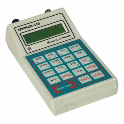 Фото товара pH-метр Эконикс Экотест-120-pH-М (высокоточный, с комбинированным электродом)
