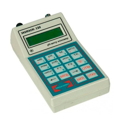 Фото товара pH-метр/иономер Экотест 120-pH/АТС (-20…20 pH, портативный)