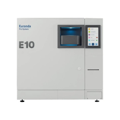 Автоматический автоклав Euronda E10 класса B с вакуумной помпой и принтером, 24 л., Euronda Фото товара Автоматический автоклав Euronda E10 класса B с вакуумной помпой и принтером, 24 л., Euronda