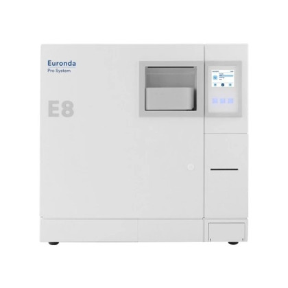 Автоматический автоклав Euronda E8 класса B с вакуумной помпой и принтером, 24 л., Euronda Фото товара Автоматический автоклав Euronda E8 класса B с вакуумной помпой и принтером, 24 л., Euronda