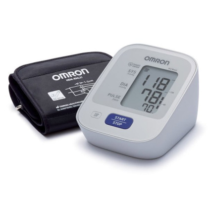 Фото товара Автоматический тонометр OMRON M2 Basic (HEM-7121-ALRU) Адаптер+Универсальная манжета