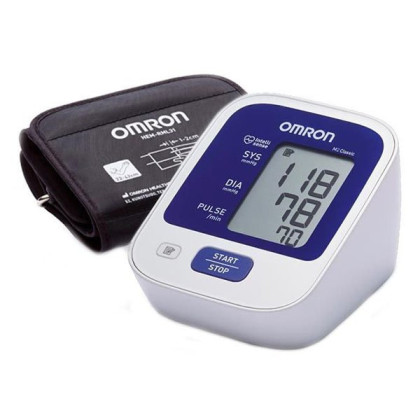 Фото товара Автоматический тонометр OMRON M2 Classic (HEM-7122-ALRU) Адаптер+Универсальная манжета