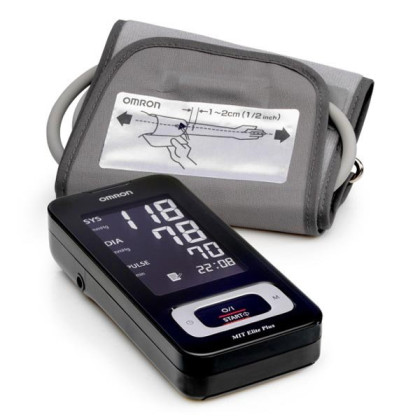 Автоматический тонометр OMRON Mit Elite Plus Фото товара Автоматический тонометр OMRON Mit Elite Plus