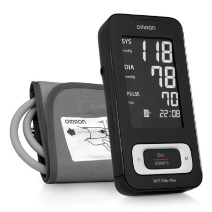 Автоматический тонометр OMRON Mit Elite Plus Фото товара Автоматический тонометр OMRON Mit Elite Plus
